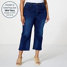 DG2 by Diane Gilman New Classic Stretch Cropped Trouser Jean