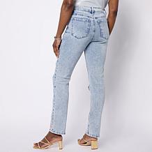 DG2 by Diane Gilman New Classic Stretch Crystal Embellished Jean