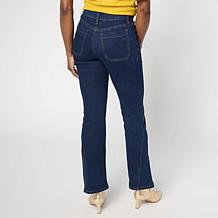 DG2 by Diane Gilman New Classic Stretch Denim Chain Bootcut Jean