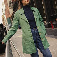 DG2 by Diane Gilman New Classic Stretch Denim City Jacket