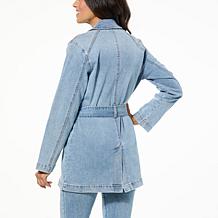 DG2 by Diane Gilman New Classic Stretch Denim City Jacket