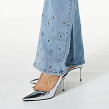 DG2 by Diane Gilman New Classic Stretch Denim Embellished Jean