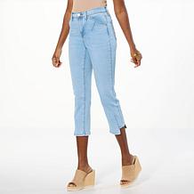 DG2 by Diane Gilman New Classic Stretch Denim Skinny Crop Jean