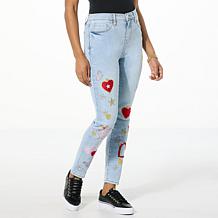 DG2 by Diane Gilman New Classic Stretch Legacy Heart Skinny Jean