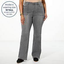 DG2 by Diane Gilman New Classic Stretch Patch Pocket Bootcut Jean