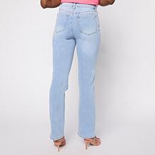 DG2 by Diane Gilman New Classic Stretch Sequin Baby Bootcut Jean