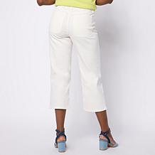 DG2 by Diane Gilman New Classic Stretch Tropical Cropped Jean