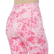 DG2 by Diane Gilman Reversible Twill Roll-Cuff Short