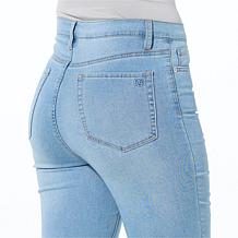 DG2 by Diane Gilman Soft and Sleek Denim Baby Bootcut 5-Pocket Jean