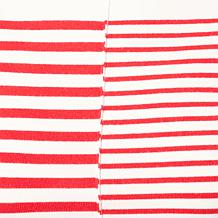 DG2 by Diane Gilman Softease Mix Stripe Short Sleeve Sweater