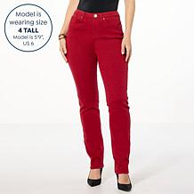 DG2 by Diane Gilman Starlight Denim Straight-Leg Jean