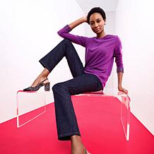 DG2 by Diane Gilman Starlight Denim Straight-Leg Jean