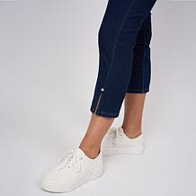 DG2 by Diane Gilman Super Stretch Knit Denim Crop Jegging