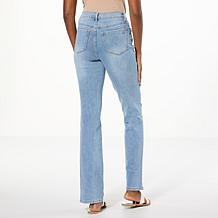 DG2 by Diane Gilman Virtual Stretch Denim Baby Bootcut 5-Pocket Jean