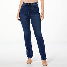 DG2 by Diane Gilman Virtual Stretch Denim Baby Bootcut 5-Pocket Jean