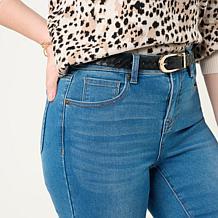DG2 by Diane Gilman Virtual Stretch Denim Baby Bootcut 5-Pocket Jean