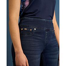 DG2 by Diane Gilman Virtual Stretch Denim Comfort Waist Bootcut Jean
