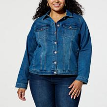 DG2 by Diane Gilman Virtual Stretch Denim Jacket