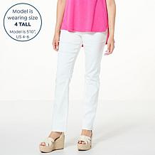DG2 by Diane Gilman Virtual Stretch Denim Straight-Leg Jean