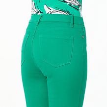 DG2 by Diane Gilman Virtual Stretch Denim Straight Leg Crop Jean