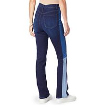 DG2 by Diane Gilman Virtual Stretch Pieced Sideseam Bootcut Jean