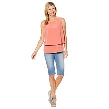 DG2 by Diane Gilman Virtual Stretch Pull-On Bermuda Short - Basic