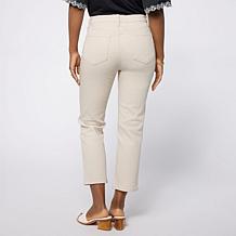 DG2 by Diane Gilman Virtual Stretch Straight-Leg Crop Jean