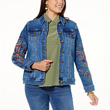 DG2 From the Vault Virtual Stretch Embroidered Denim Jacket