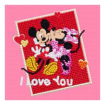 Diamond Art Club Disney Mickey and Minnie 3D Card Kit