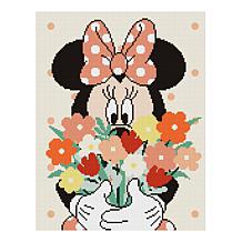 Diamond Art Club Disney Minnie Bouquet Diamond Painting Canvas Kit