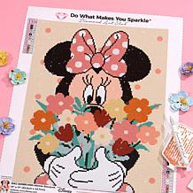 Diamond Art Club Disney Minnie Bouquet Diamond Painting Canvas Kit