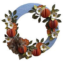 Diamond Press 12" Paper Wreath Stamp and Die Kit