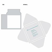 Diamond Press 3D 5" x 5" Shadow Box and Envelope Kit