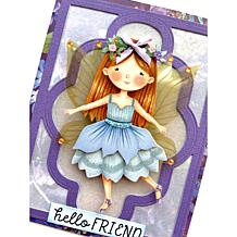 Diamond Press 3D Fairy Stickers