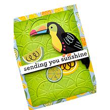 Diamond Press 3D Summer Embossing Folder Kit