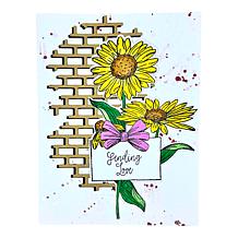 Diamond Press Beautiful Bouquets Stamp and Die Kit