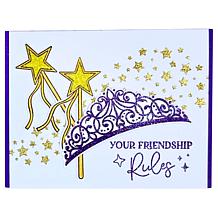 Diamond Press Born to Sparkle Stamp, Die and Stencil Set