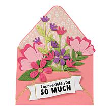 Diamond Press Bright Bouquet Stamp and Die Kit