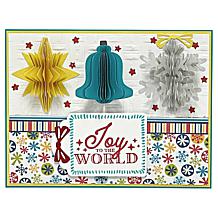 Diamond Press Christmas Shapes Stamp and Die Kit