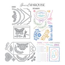 Diamond Press Decorative Envelope Stamp & Die Kit