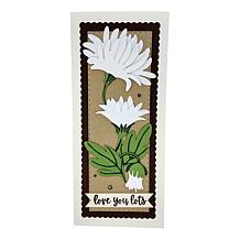 Diamond Press Floral Stems Stamp and Die Kit