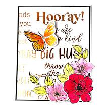 Diamond Press Foil Rub-Ons and Adhesive Set