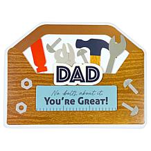 Diamond Press for Dad Shaped Card Kit