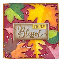 Diamond Press GM Stamp Dies Fall Leaves Kit