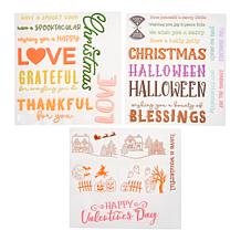 Diamond Press Holiday Pop-Up Card Kit