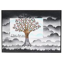 Diamond Press In Every Season Stamp, Die and Stencil Set