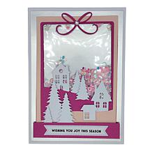Diamond Press Layered Holiday Scene Dies - Set of 31