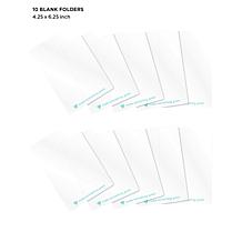 Diamond Press Marquise Refill Kit of 10 Blank Folders
