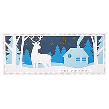 Diamond Press Nature Scene Layered Die-Cut Paper
