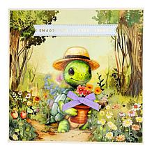 Diamond Press Spring 3D Large Animal Stickers - Set of 16 